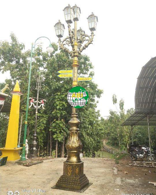 Mengenal Aneka Tiang Lampu Jalan