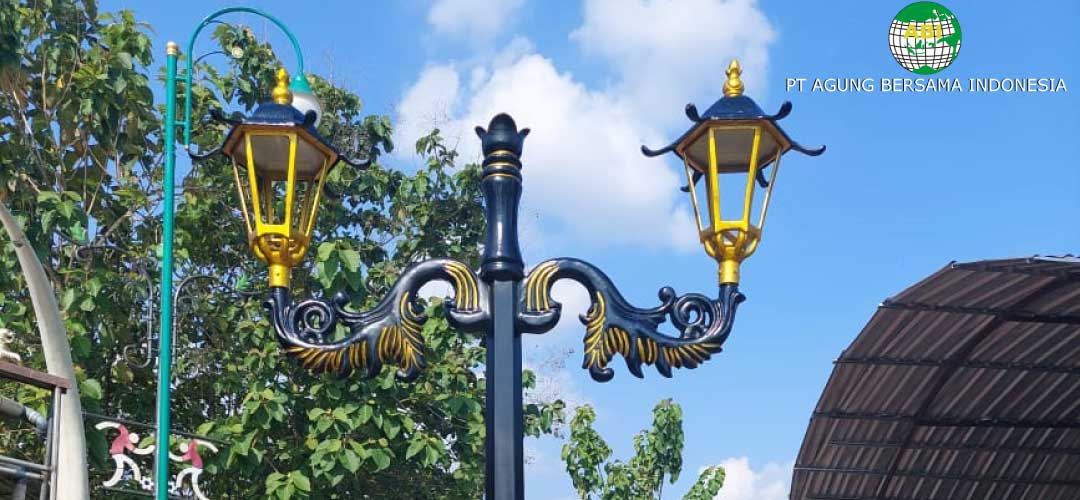 Ragam Model Tiang Lampu PJU